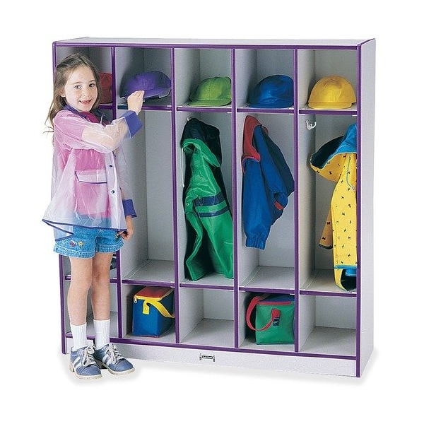 LOCKER, COAT, 5SECTION, PE